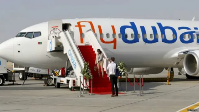फ़्लाईदुबई का बोइंग विमान