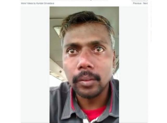 ویدیوی این کارگر هندی با چشمان اشک آلود انعکاس گسترده ای در شبکه های اجتماعی داشت