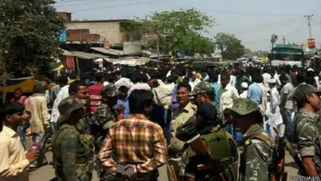 لیتھار میں ہندو اور مسلمانوں کے درمیان کشید‏گی ہے اور حکم امتناعی جاری ہے