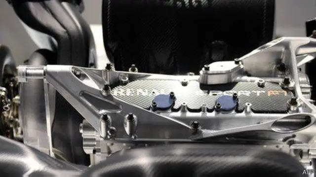 Mesin F1 yang menghasilkan sekitar 600 brake horsepower.