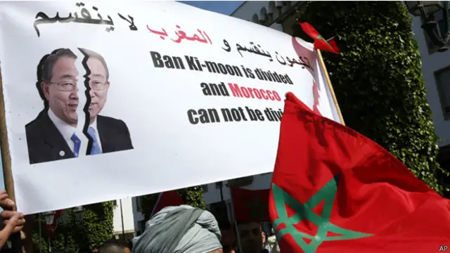 اتهم المغرب الامين العام للامم المتحدة بان كي مون في الاسبوع الماضي بالتخلي عن الحياد فيما يخص الصراع حول الصحراء