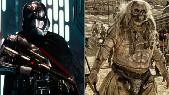 الإيمورتان جو من ماكس المجنون وكابتن فازما من حرب النجوم