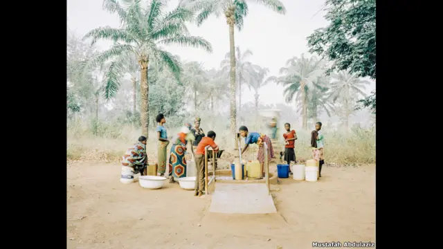 Водная колонка в Нигерии