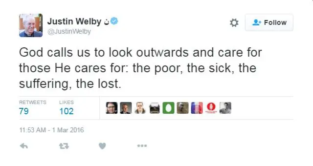 Бог призывает нас смотреть вокруг и заботиться о тех, о ком Он заботится: бедных, больных, тех, страдальцах, потерянных