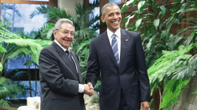 Рауль Кастро и Барак Обама