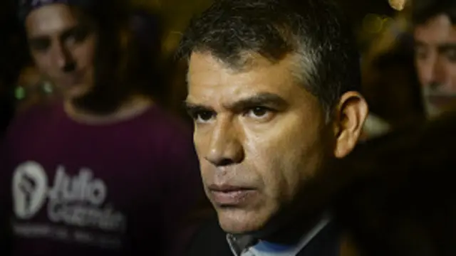 Julio Guzmán, del partido Todos por el Perú, y quien iba de segundo en las encuestas, fue excluido de la carrera presidencial.