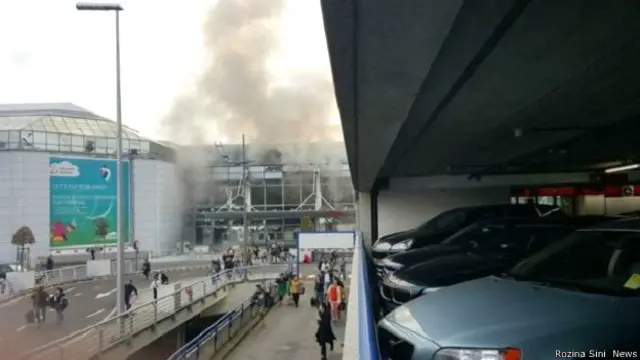 Свидетели сообщают о двух взрывах 