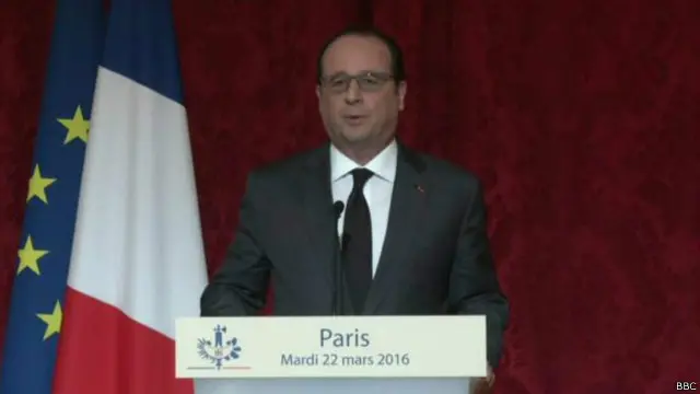 رئیس جمهوری فرانسه گفت که تمامی اروپا هدف حمله قرارگرفته است