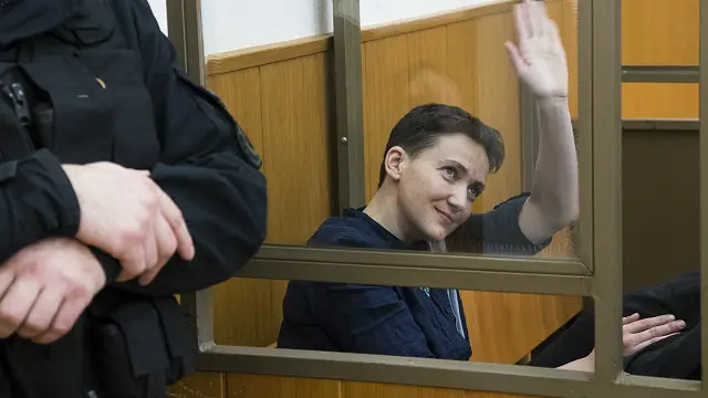 Надія Савченко у суді - архівне фото