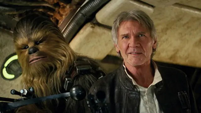 Харрисон Форд в "Звездных войнах"