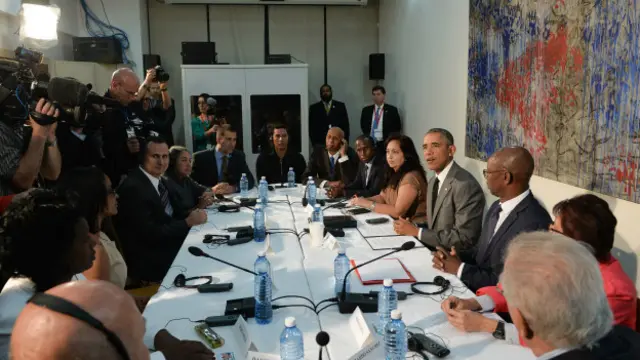 13 nhà bất đồng chính kiến hàng đầu của Cuba gặp ông Obama