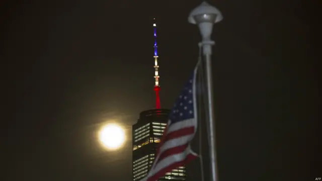 包括纽约世贸中心大楼等世界很多城市的地标，均悬挂或投影比利时国旗，以示与比利时团结。