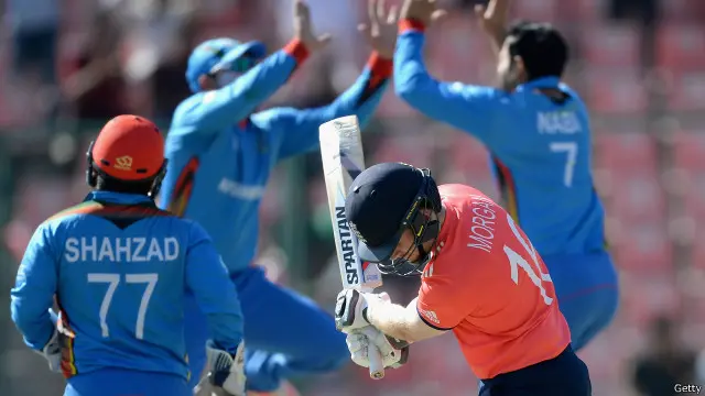 اوئن مورگن کوئی رن بنائے بغیر آؤٹ ہوئے