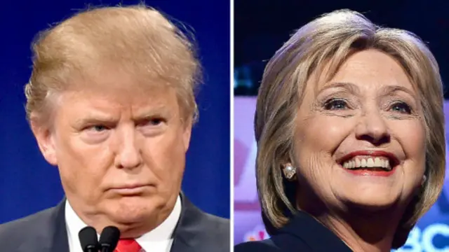 کلینتون و ترامپ همچنان پیشتاز هستند