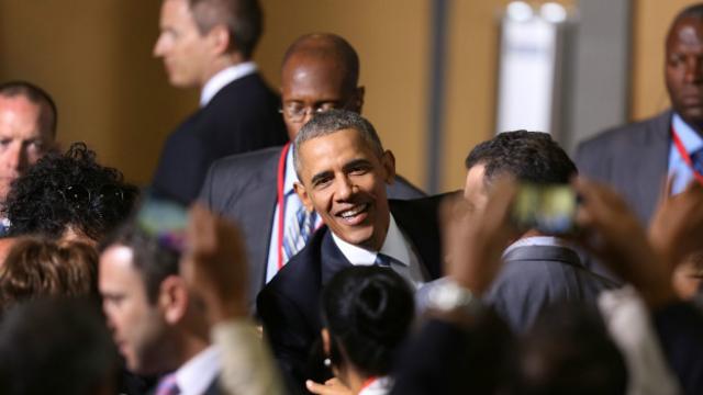 Obama se reunió con pequeños empresarios cubanos, entre ellos  propietarios de paladares.