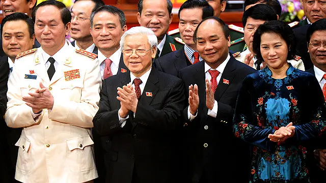 Dàn lãnh đạo mới của Việt Nam sau Đại hội Đảng XII