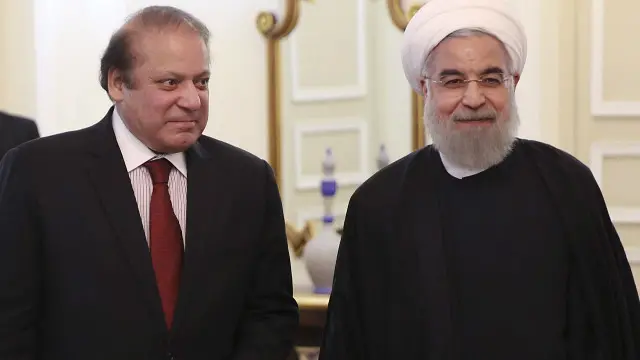 وزیراعظم نواز شریف کی دعوت پر ایرانی صدر نے پاکستان کا دورہ کیا