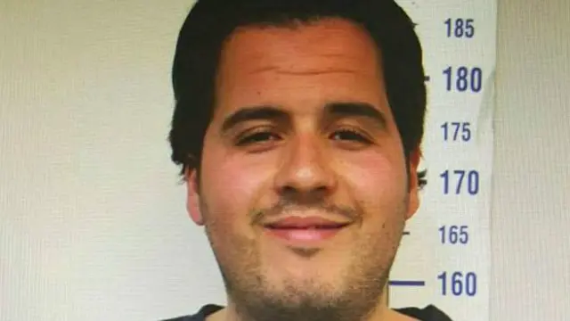 Türkiye'nin iade ettiği, Brüksel zanlısı Brahim el-Bakraoui.