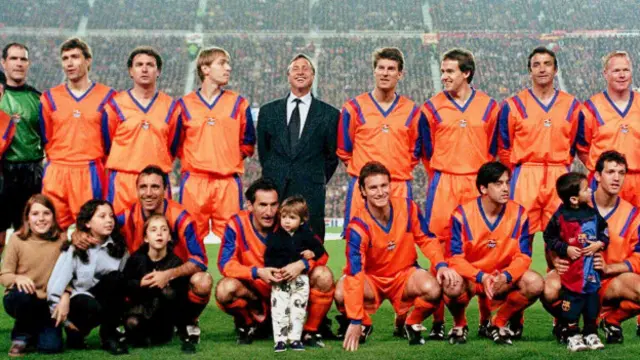 El Barcelona con Cruyff