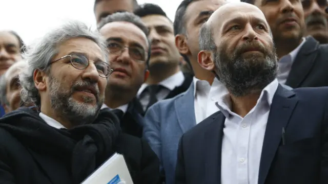 Can Dündar ve Erdem Gül'ün davası 1 Nisan'a ertelendi.