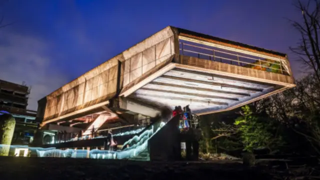 圣彼得神学院现在已经改装为艺术中心。（图片来源：PA）