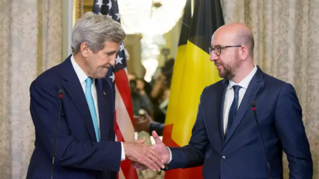 Джон Керри в Брюсселе