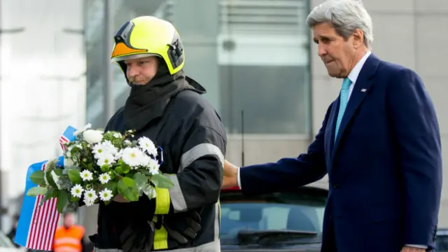 Джон Керри в Брюсселе