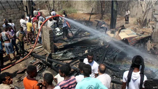 تفجير انتحاري وقع في وقت سابق من الشهر الحالي قرب عدن