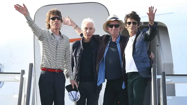 Los miembros de los Rolling Stones