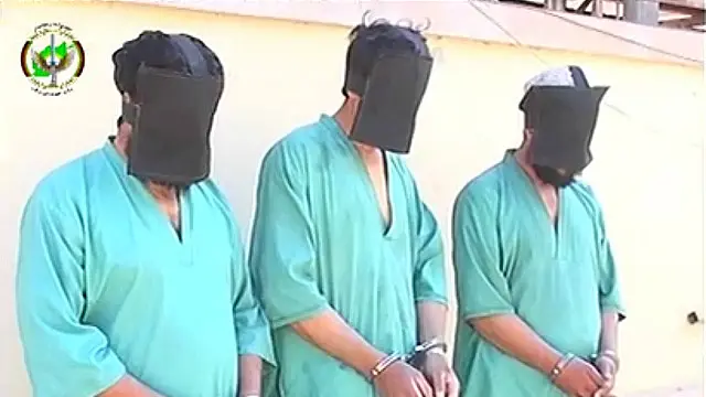 په وېډیو کې ظاهراً دغه کسان د دولت پرضد پر خپلو فعالیتونو اعتراف کوي.