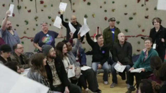 El estado de Washington es el más importante en los caucus demócratas de este sábado pues asigna el mayor número de delegados: 101.