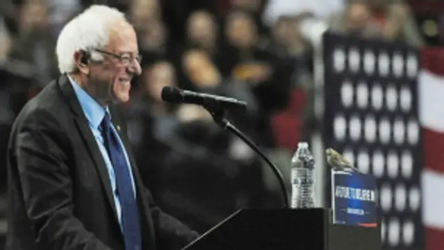 El demócrata Bernie Sanders se impuso ante Hillary Clinton en Wisconsin.