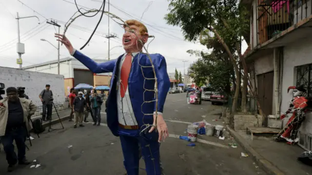 Чучело Дональд Трамп