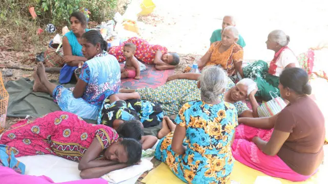 ඉඩම් අයිතිය ඉල්ලන පානම වැසියන්