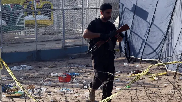 लाहौर में धमाका