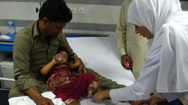 ہلاک اور زخمی ہونے والوں میں اکثریت بچوں اور خواتین کی ہے