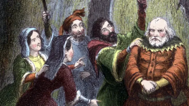 Falstaff en las Alegres Comadres de Windsor