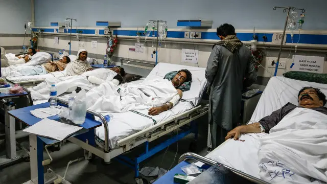  اس حملے میں 300 سے زائد افراد زخمی ہوئے جن میں متعدد کی حالت اب بھی تشویش ناک بتائی جاتی ہے
