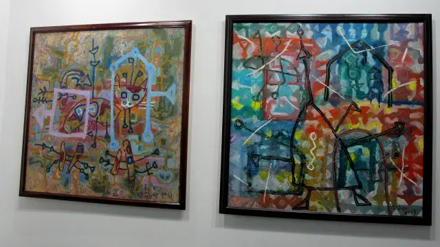 Tác phẩm của Lê Triều Điển tại Art Central Hong Kong 2016