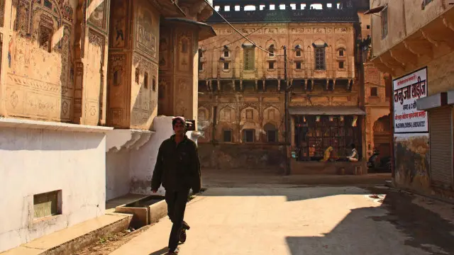 Una persona caminando en Shekhawati