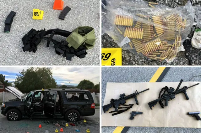 Оружие и аммуниция "стрелка из Сан-Бернандино"