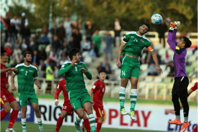 Sự thất bại trước Iraq khiến Việt Nam tạm biệt giấc mơ World Cup 2018