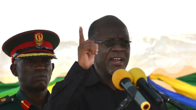 Rais wa Tanzania John Magufuli.