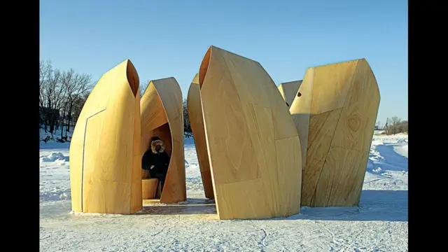 "Приют конькобежцев", Patkau Architects, Канада, 2011