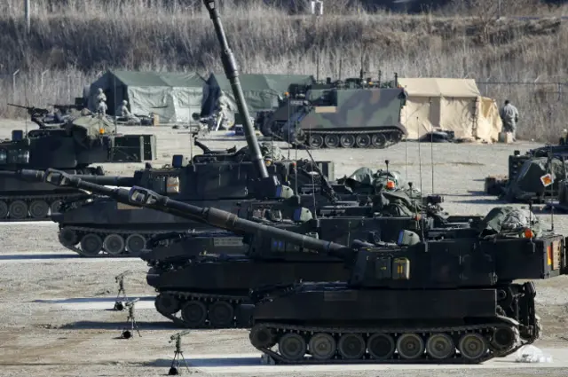 AS dan Korsel rutin menggelar latihan militer gabungan setiap tahun.