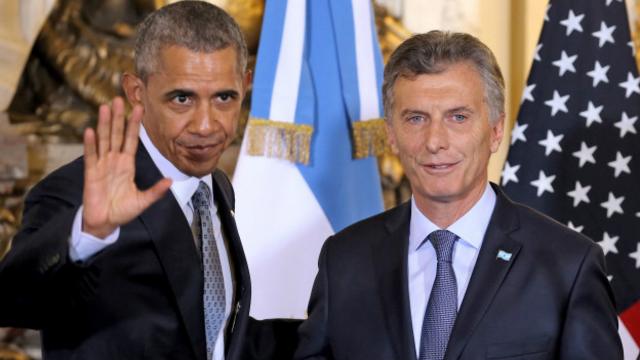 Mauricio Macri y Barack Obama