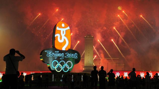 2008年北京奥运开幕式放烟花
