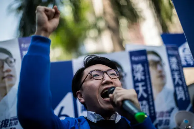 Edward Leung se ha mostrado dispuesto a cooperar con Chan.