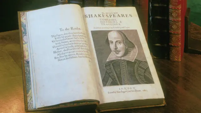 Primer Folio de Shakespeare