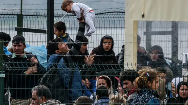 Мигранты в Турции